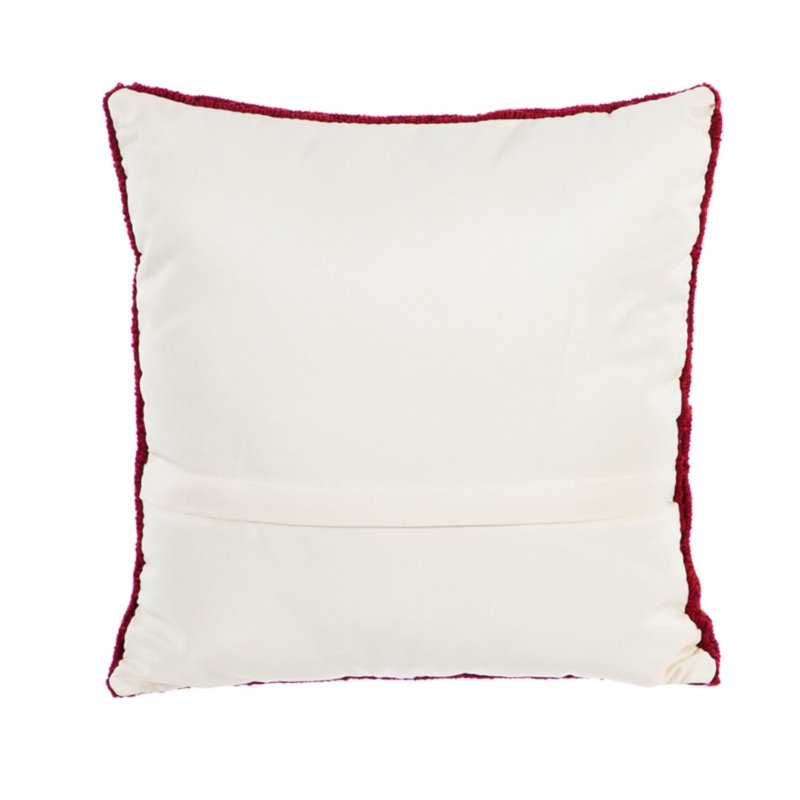 Cotton Blend Throw Pillow
