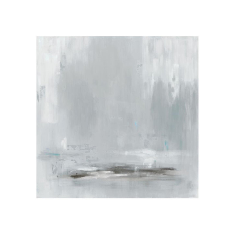 Tranquil Fog Print by Barclay Butera, Image Brush Gel, 30" H x 30" W x 1.5" D