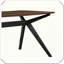 Table de salle à manger en noyer robuste, durable et élégante
