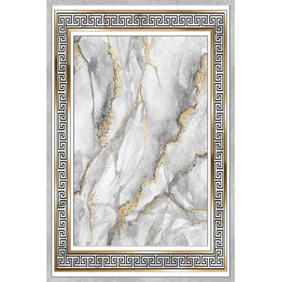 Tapis de couloir luxueux, 100% velours, 31,5 po x 59,1 po | Semelle en coton antidérapant, hauteur des poils: 0,4 po | Antibactérien et lavable à la machine, impression numérique 3D | Design élégant pour le salon et le vestibule