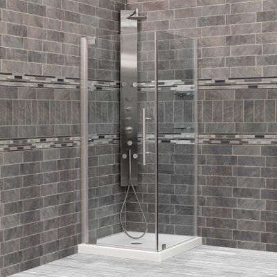 Porte de douche pivotante 35 po x 72 po Ultra-G