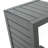 CAPE CORAL ALU C-SHAPED TABLE-596042577