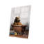 «Bear in the Tub» par Domonique Brown - impression sans cadre-800808469
