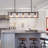 5-Light Dimmable Rectangle Kitchen Island Chandelier-162394468