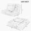 Canapé-lit convertible double escamotable-1830098687