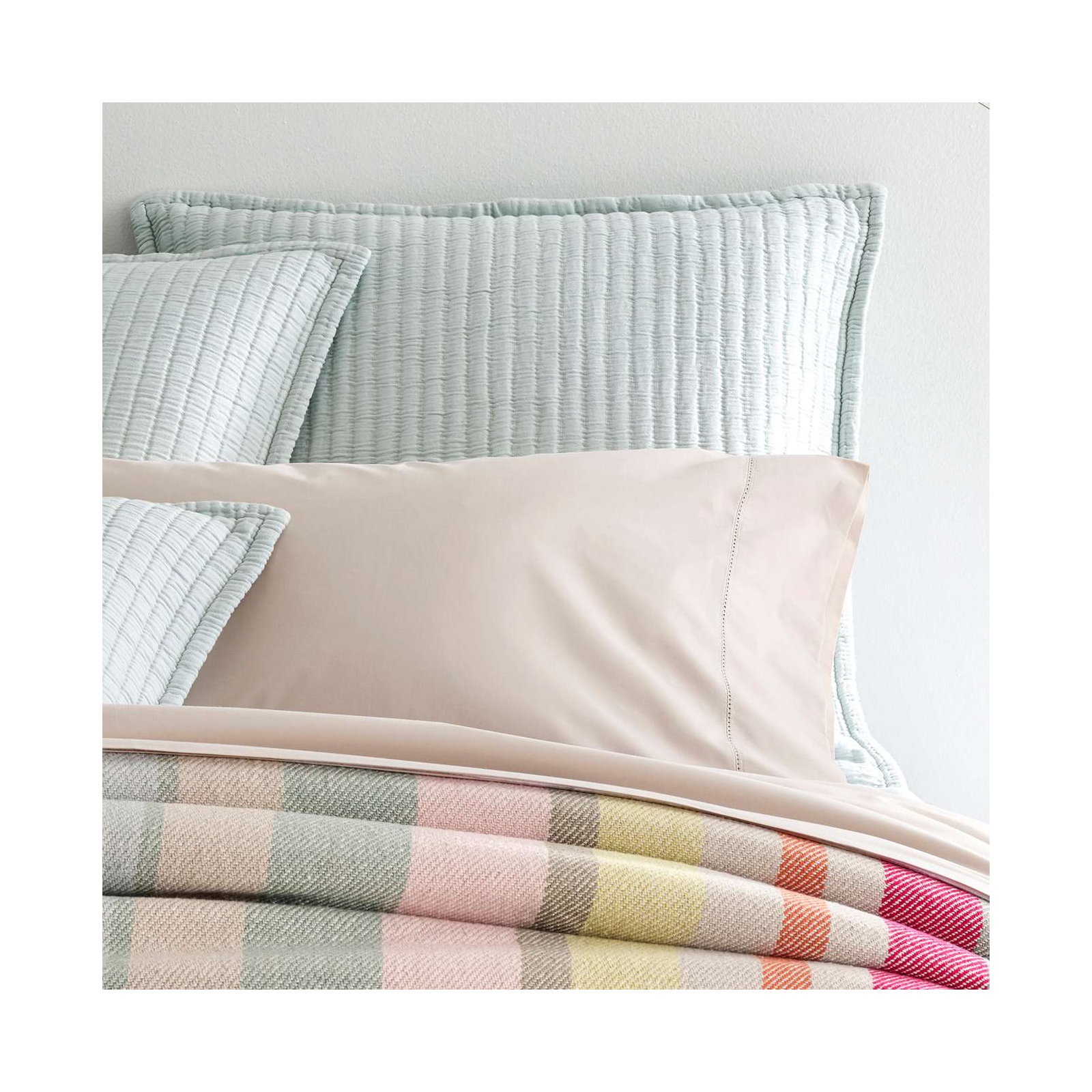 Boyfriend 100% Cotton Envelope Sham, Standard, Sky