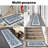 Dworman Anti-Fatigue Non-Skid French Kitchen Mat (Set of 2)-1767220280