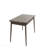 Contemporary Dining Table Solid Wood Rectangle Melamine Mdf