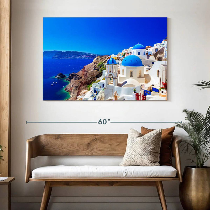 Ravi Scenic Oia, H 32 po x l 48 po