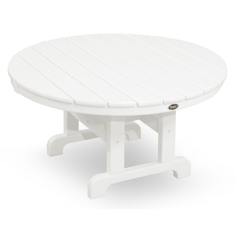 Table de conversation POLYWOOD Cape Cod, Blanc, 48 po