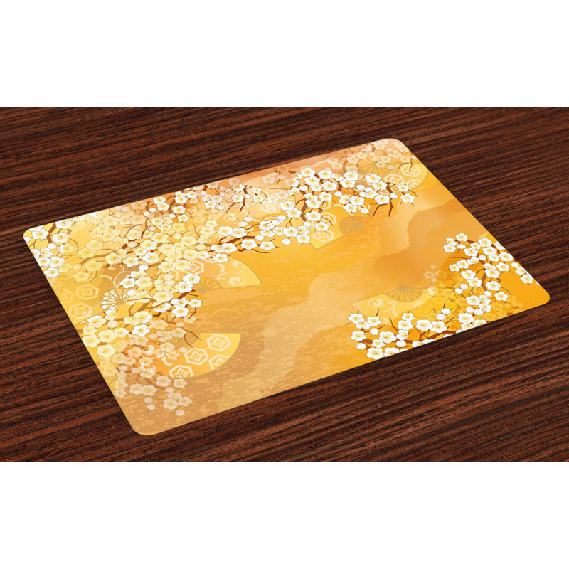 Sparkman Japanese Blossoms Placemat