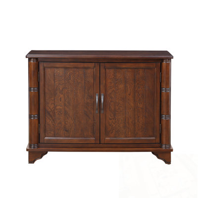 Console Table With 2 Doors And Adjustable Storage Shelf by Ophelia & Co.