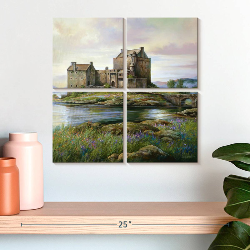 Lilie Eilean Donan, H 18 po x l 18 po