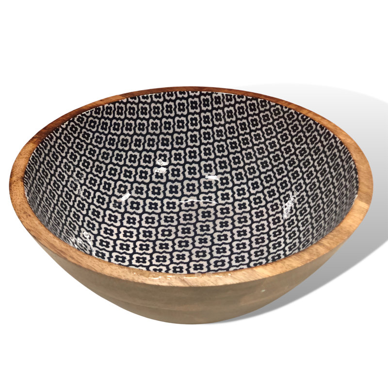 Rosalind Wheeler Wood Serving Bowl