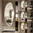 Irregular LED Full-Length Mirror | Frameless Smart Vanity Mirror With 3-Color Lighting, Anti-Explosion Glass, Horizontal & Vertical Hanging For Bedroom, Closet, Dressing Room