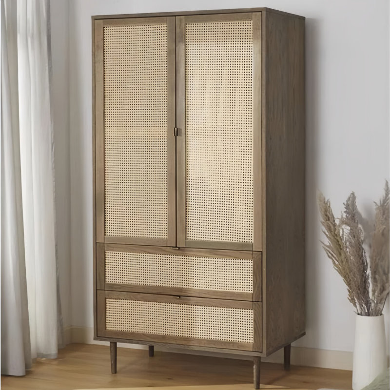 Garde-robe simple et luxueuse, Noyer