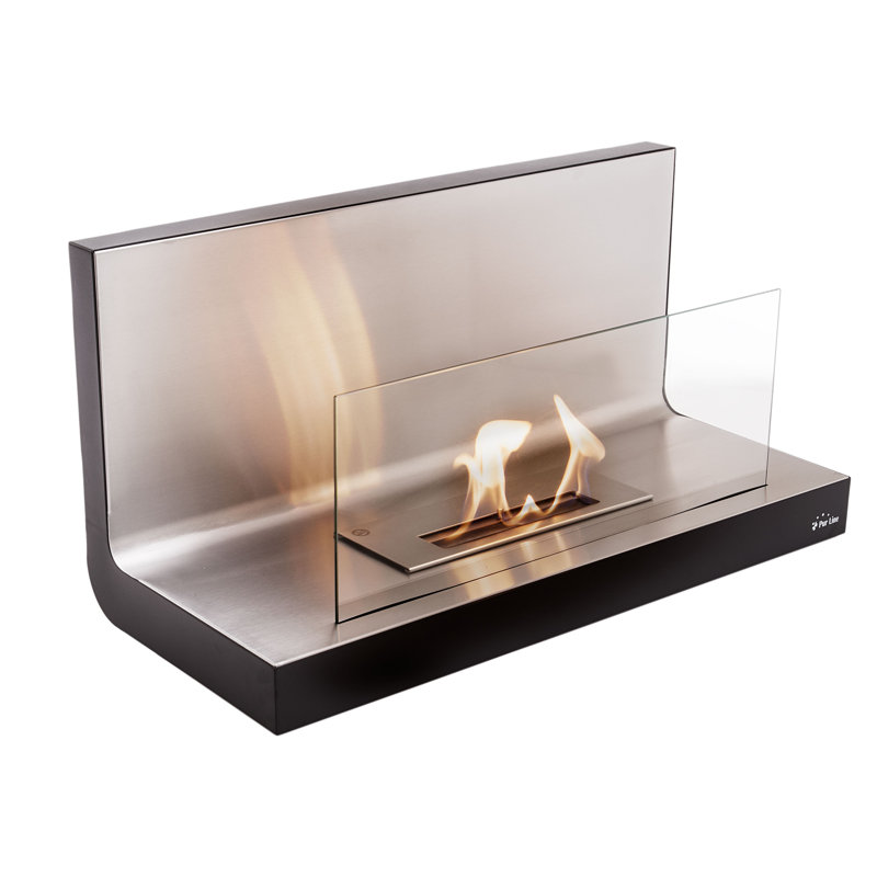 Cressida Belfry Heating 40cm W Lacquered Bio-Ethanol Fireplace with 6820 BTU