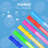 6Pcs Bubble Wand with Refill Solution, 14.6"