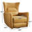 Gilden 35.8'' Wide Modern and Breathable Fabric Power Swivel and Rocker Recliner (Set of 2)-365308513