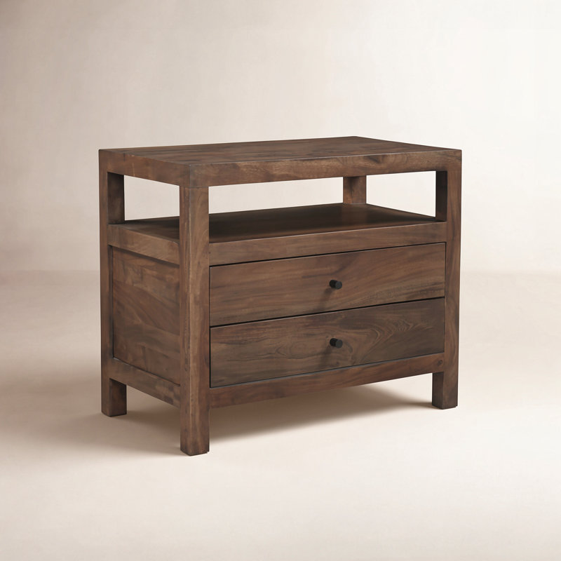 Windsor Nightstand Dark Brown