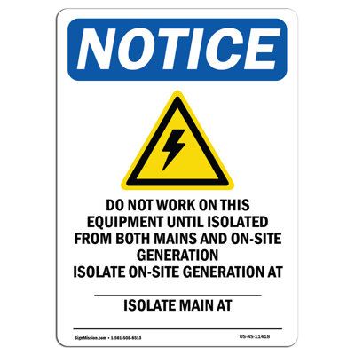 Notice Do Not Work on This