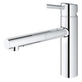 Concetto™ Pull Out Single Handle Kitchen Faucet