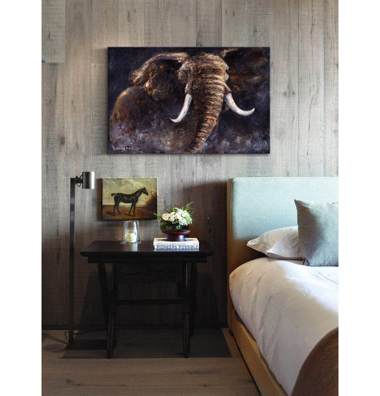 Bergerac - Wrapped Canvas Painting, 101cm H x 152cm W x 3.81cm D