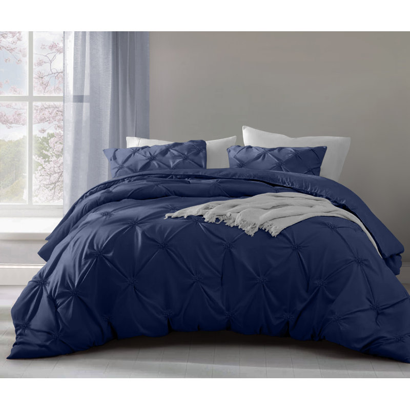Suki Duvet Cover Set, Single Duvet Cover Set + 2 Additional Pieces, Grey