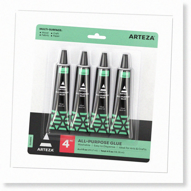 Multi-Surface 4-Pack Adhesive 1oz Tubes