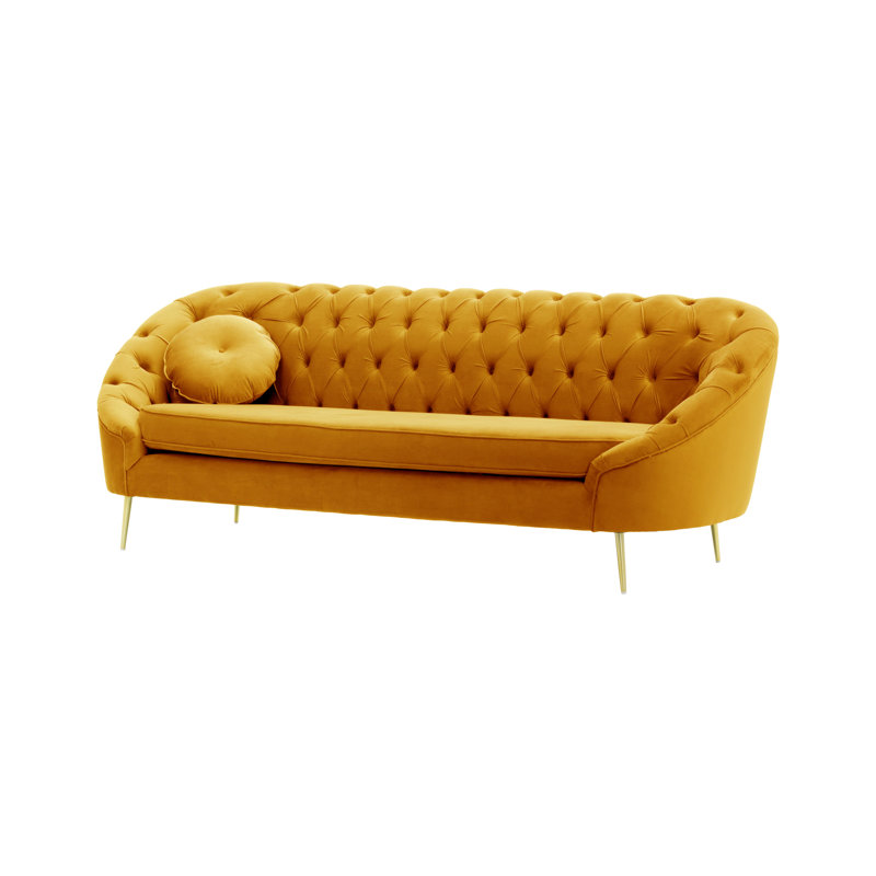 Mann Sofa, Mustard Yellow