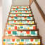 Papier peint auto-adhésif à motifs géométriques abstraits Mid Century Modern