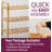 9 Pair Stackable Solid Wood Shoe Rack