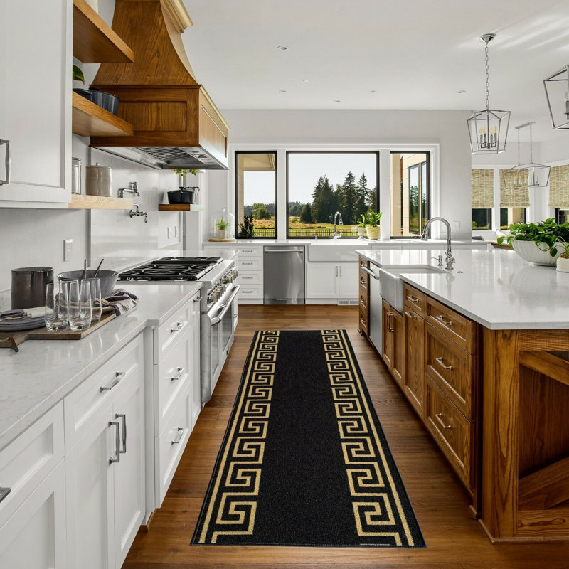 Shaniyla Performance Geometric Indoor Rug, Runner 2'2'' x 11'