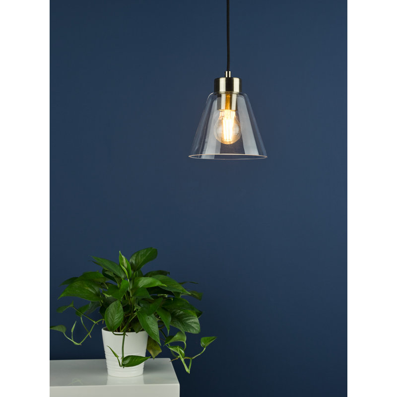 Lulette 1 - Light Antique Brass Pendant