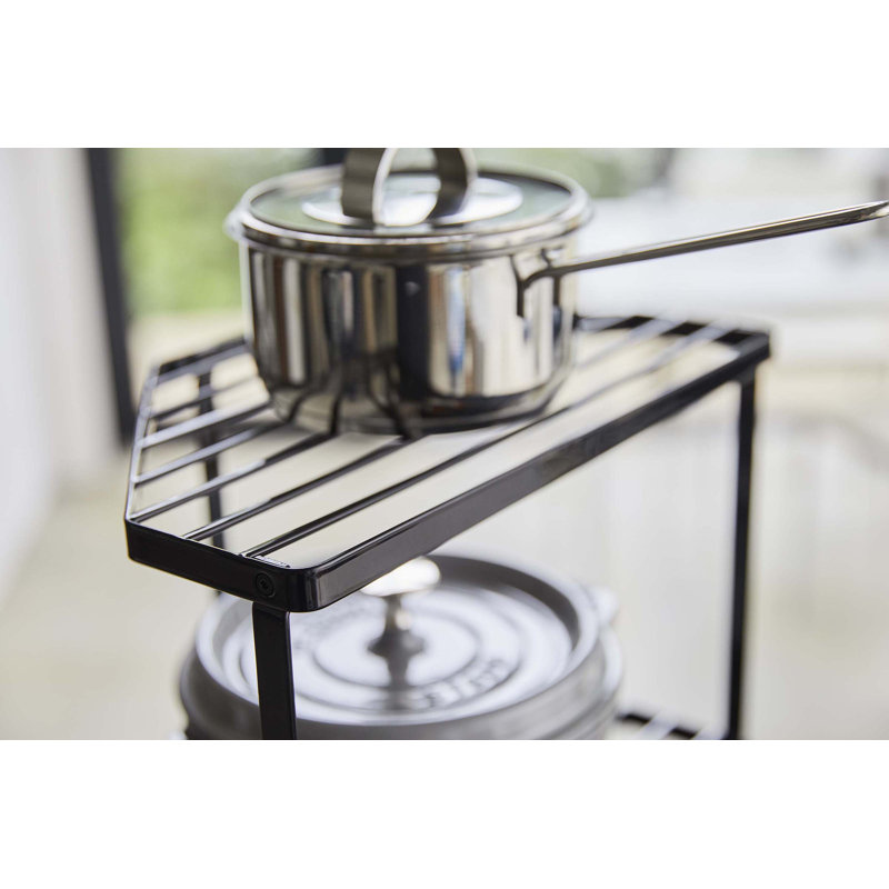 Tower Yamazaki Home Stove Top Rack, Noir