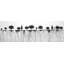 Encre ensanglantée - Reproduction mate encadrée moderne | Décoration intérieure-112621575
