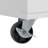85.5" Kitchen Island With Extendable Dining Table, Kitchen Storage Table With 3 Side Open Shelves, Rolling Kitchen Island With Power Outlet, 3 Drawers, 2 Doors, For Kitchen, Dining Room-605121909