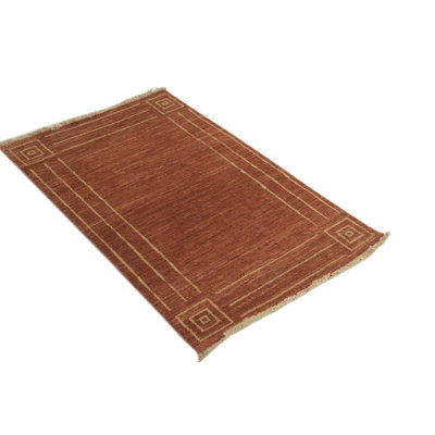 3x4 Perkins Rust Red Rug