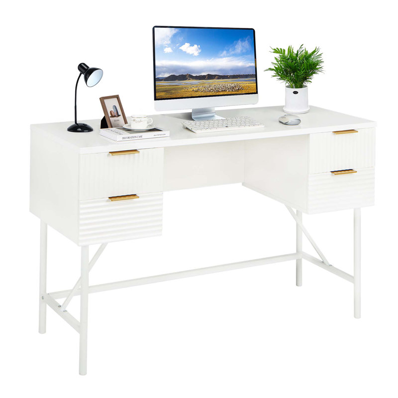 Coggin Metal Base Computer Desk