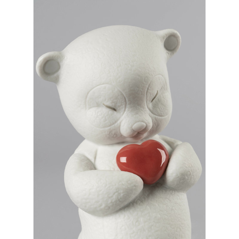 Lovely World Roby-Corageous Bear Figurine