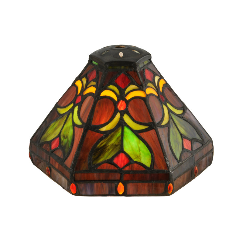 Abat-jour cloche en verre 5 po H