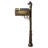 Lewiston Post Mounted Mailbox-10961804