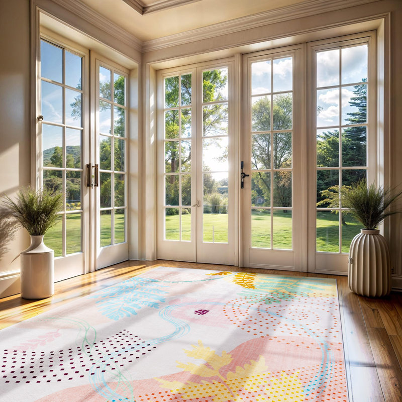 Tapis de salon marocain Straub, Rectangle 4pi x 6 pi