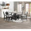Table de bout à hauteur de comptoir 1pc Farmhouse