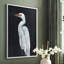 Calm Great Egret I, reproduction encadrée - bois massif-973535808-973535810