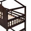 Lit superposé avec échelle House, lit en bois-315102262
