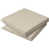 Beige/18"W x 18"D x 4"T