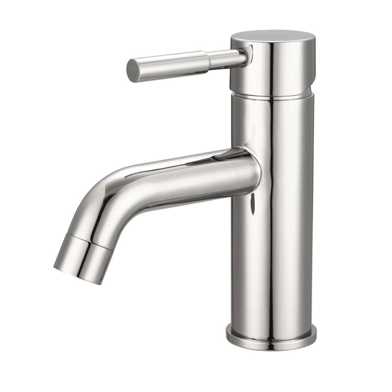 Robinet pour salle de bain Curviz, Chrome poli