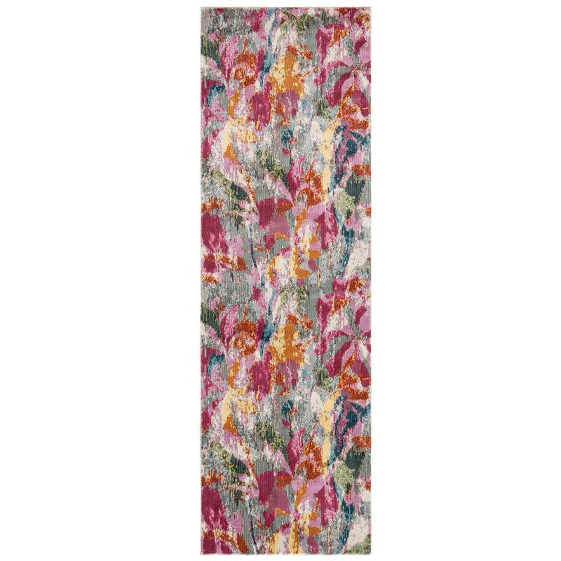 Tuck 300 Performance Abstract Rug, Runner 2'2" x 7'