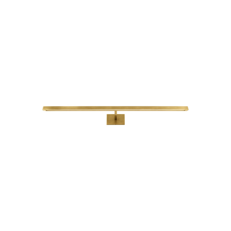 Dessau Dimmable LED Wall Mounted Picture Light, Natural Brass